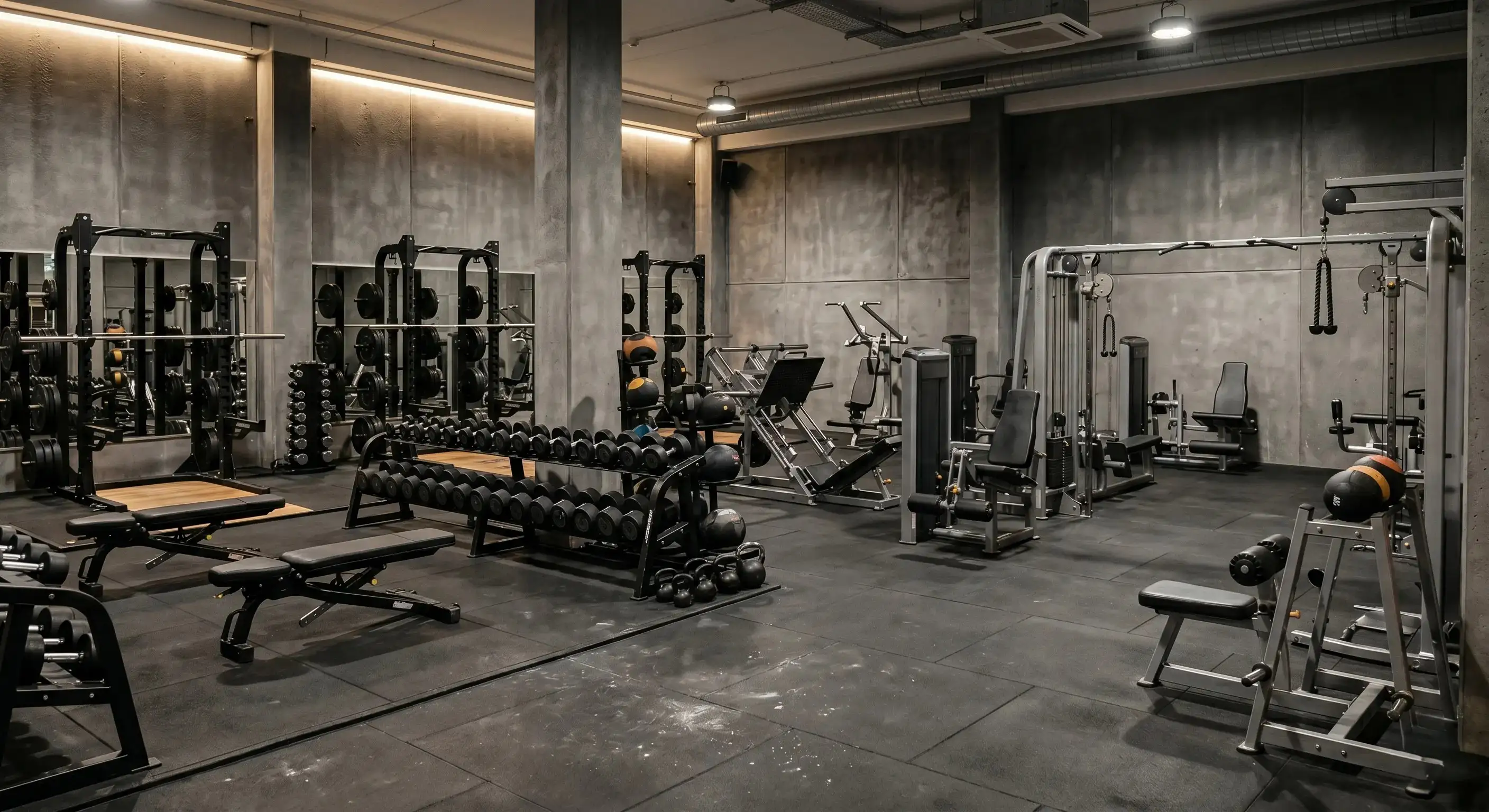 Luxury minimal athletic space АНИМА